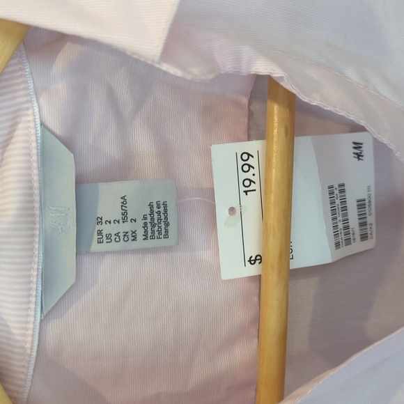 Women's Topshop Monochrome Knit Vest + H&M Blouse(New) - Size 2 - Picture 7 of 7